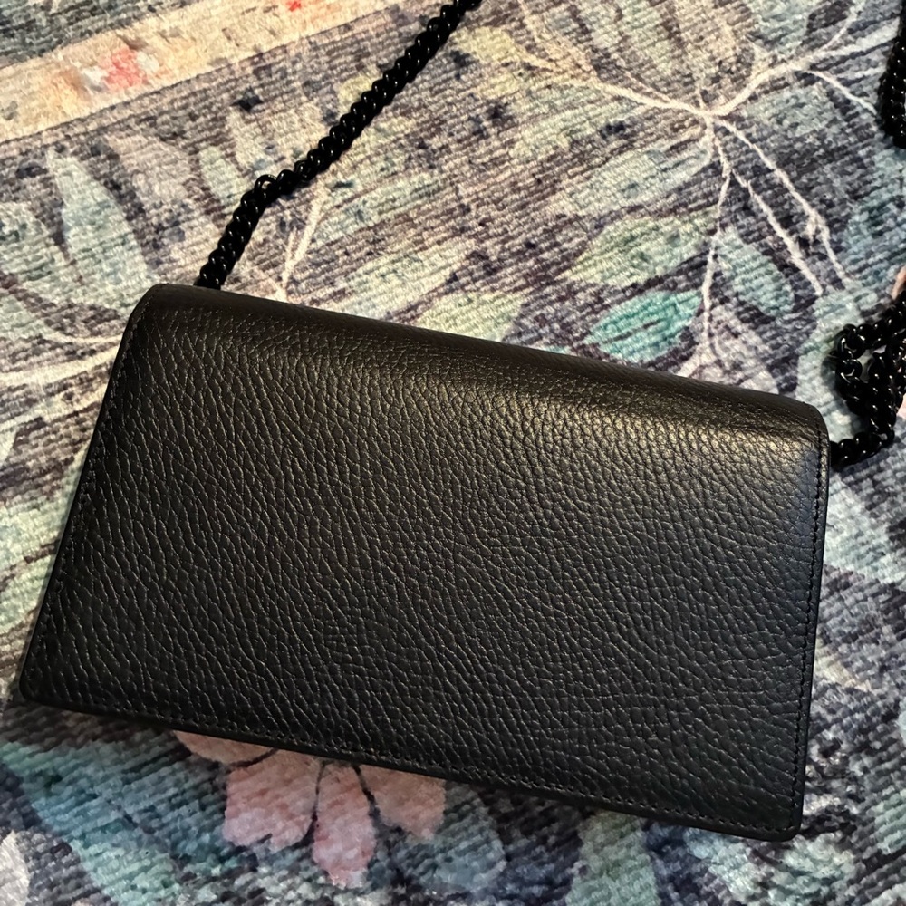 GUCCI GG Marmont Chain Wallet - Picture 13 of 16